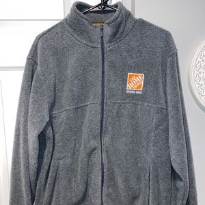 Harrington Zip Up Sweater (Home Depot)